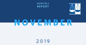 Lawyers for Justice monthly report, November 2019