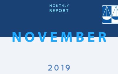 Lawyers for Justice monthly report, November 2019
