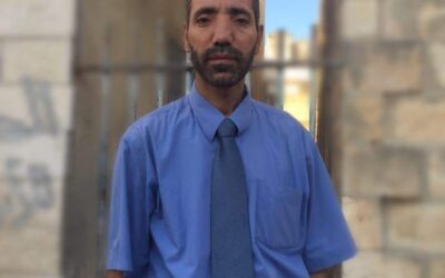 After referring his case to trial, the Qalqilya Magistrate Court decided to release the arrested teacher, Moayad Shreim.